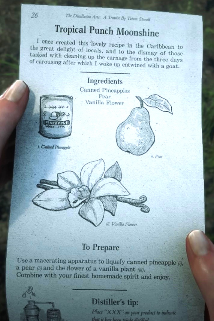 Moonshine Recipe RED DEAD REDEMPTION 2 情報&攻略 wiki RDR2 atwiki（アットウィキ）